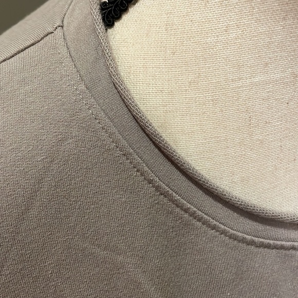 Chalet et Ceci Roma Tunic Asymmetric Drawstring Hem Front Pocket Lagenlook S - Picture 10 of 13